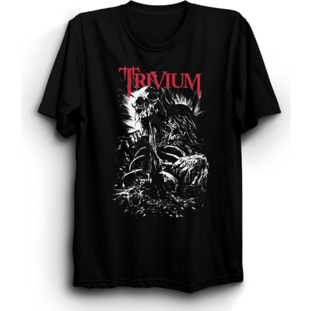 The Fame Trivium, SR01 Rock Metal Grup Tişörtü Erkek T-shirt Fiyatı