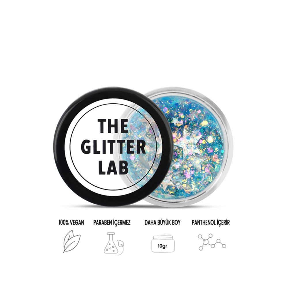 The Glitter Lab Jel Formlu Parlak Glitter - Confetti Face Glitter Makyaj Ürünleri Fiyatı