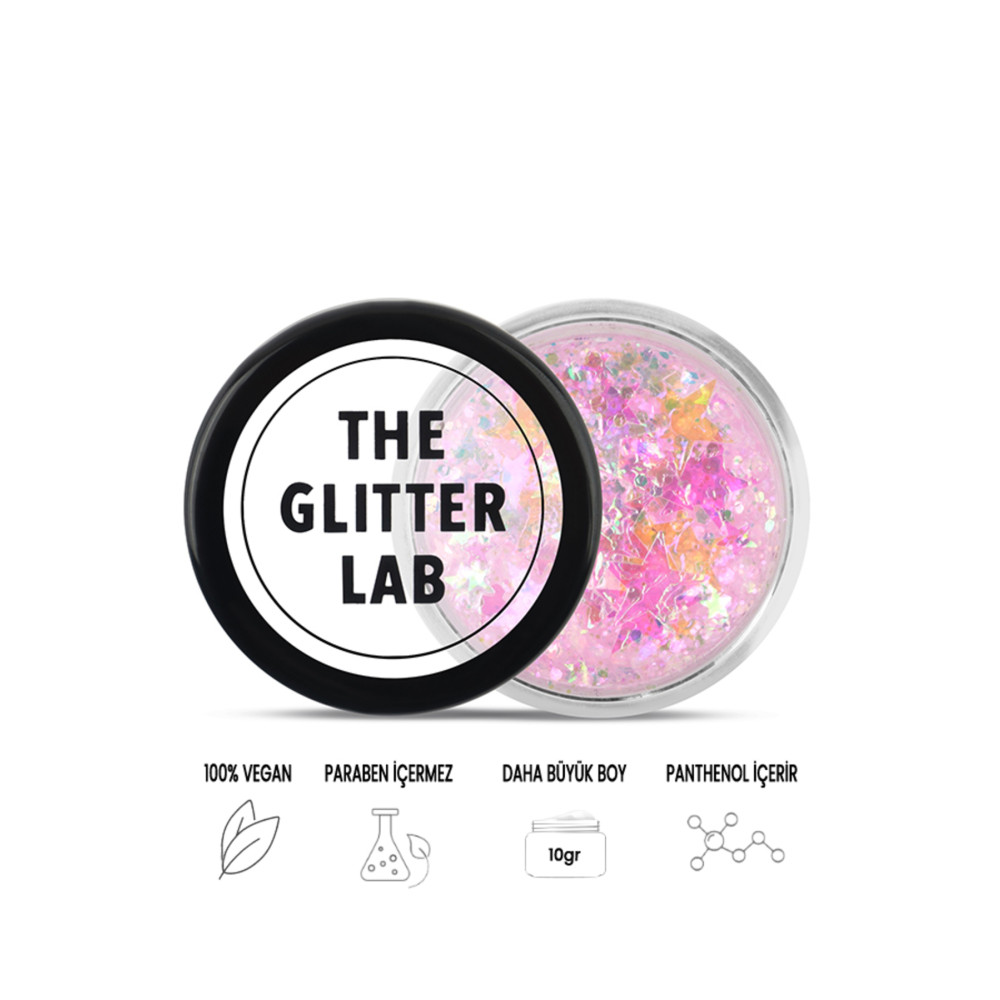 The Glitter Lab Jel Formlu Parlak Glitter Unıcorn Dısco Makyaj Ürünleri Fiyatı