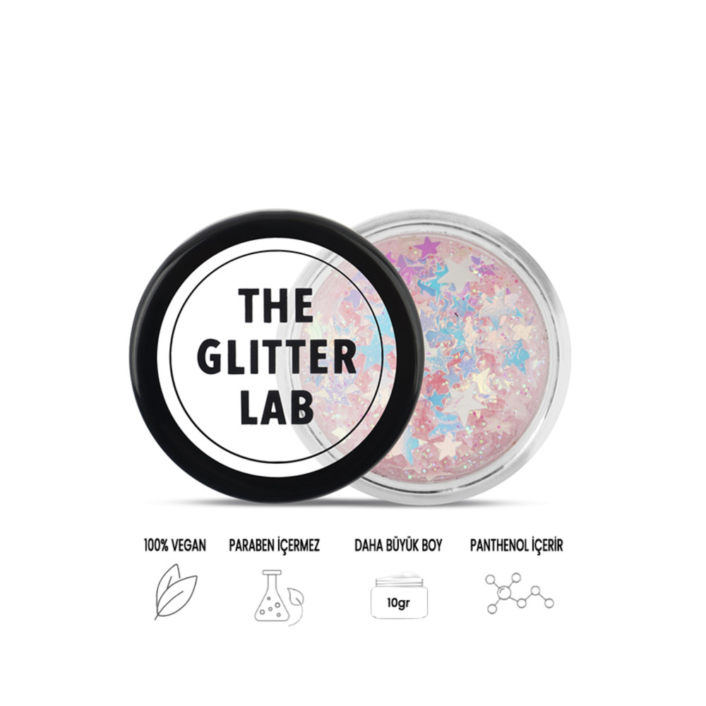 The Glitter Lab Jel Formlu Parlak Glitter -yougurt Galaxy Makyaj Ürünleri Fiyatı