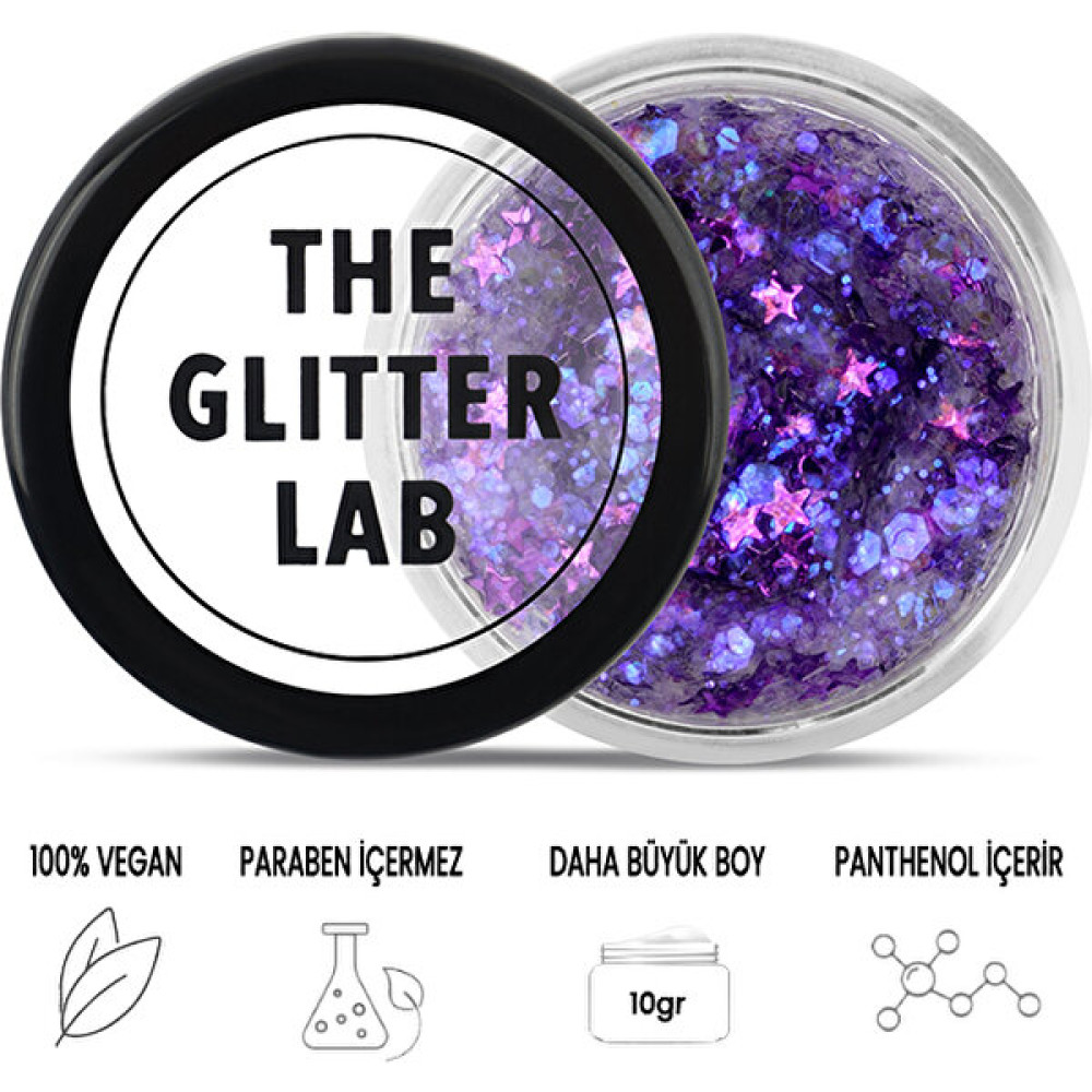 The Glitter Lab - Mystical Haze - Parlak Jel Formlu Glitter ~10 gr Aydınlatıcı Fiyatı