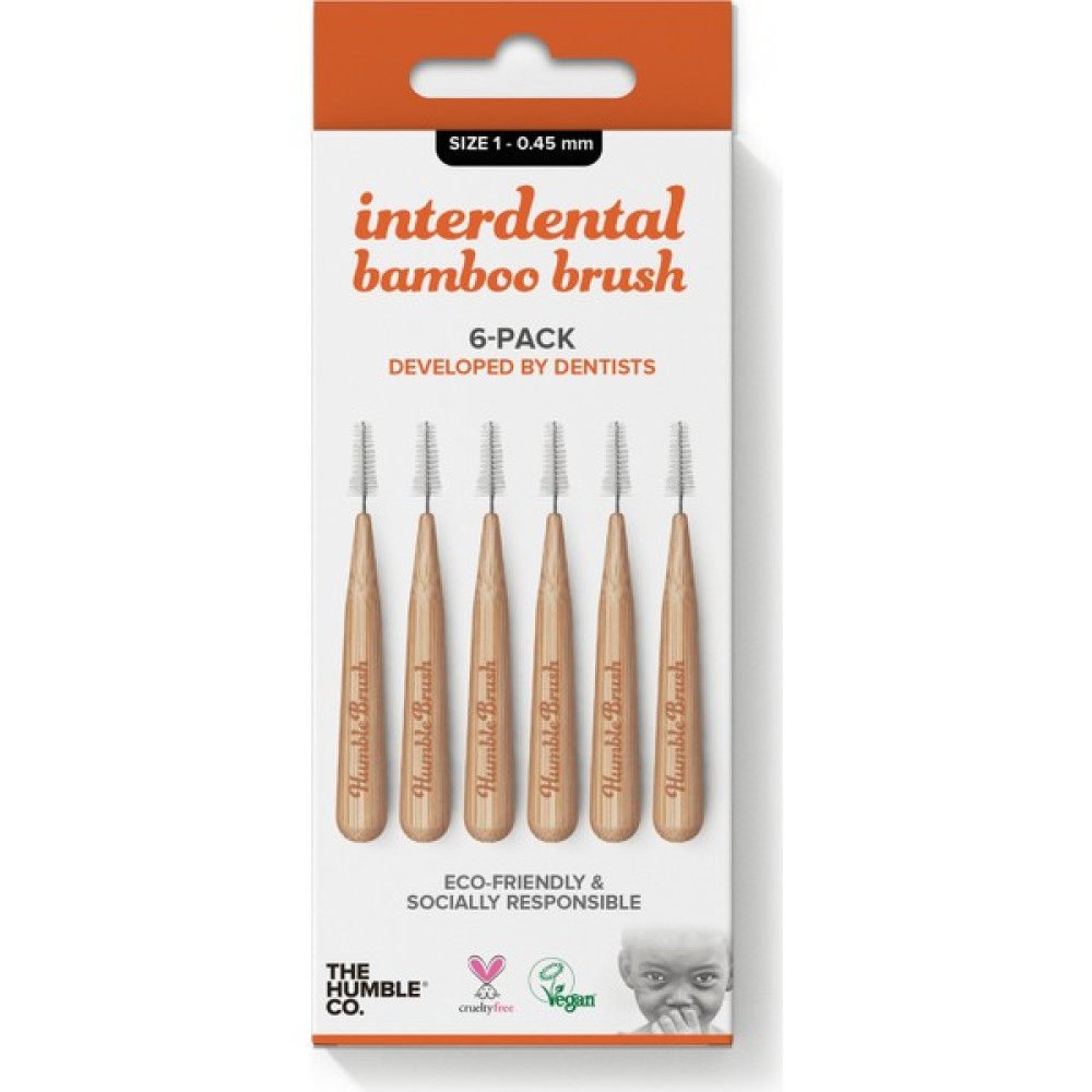 The Humble Co. Bambu Arayüz Fırçası Size 1 0.45 mm Diş Fırçaları Fiyatı
