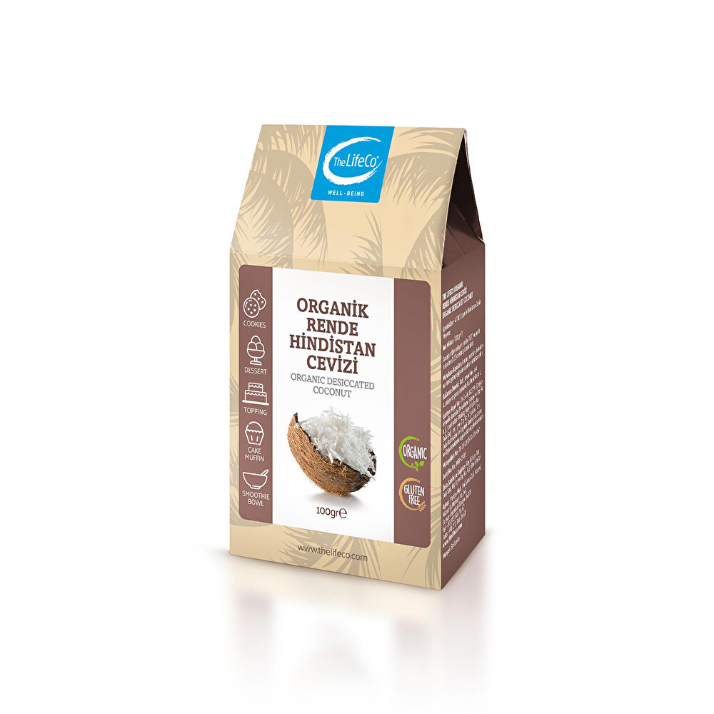 The LifeCo Organik Rende Hindistan Cevizi 100 Gr Organik Ürünler Fiyatı