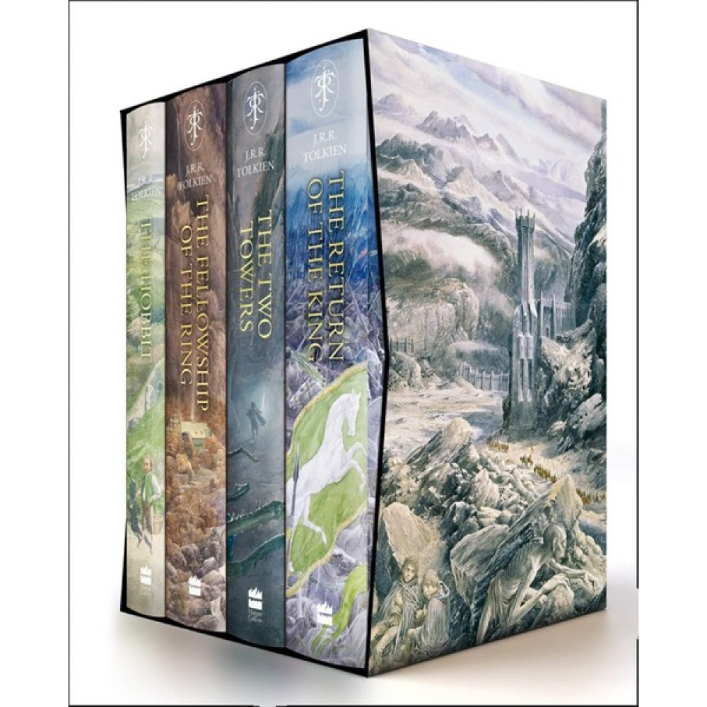 The Lord Of The Rings & The Hobbit Boxed Set (4 Hard Cover Book) Special Edition Yabancı Dil Kitapları Fiyatı