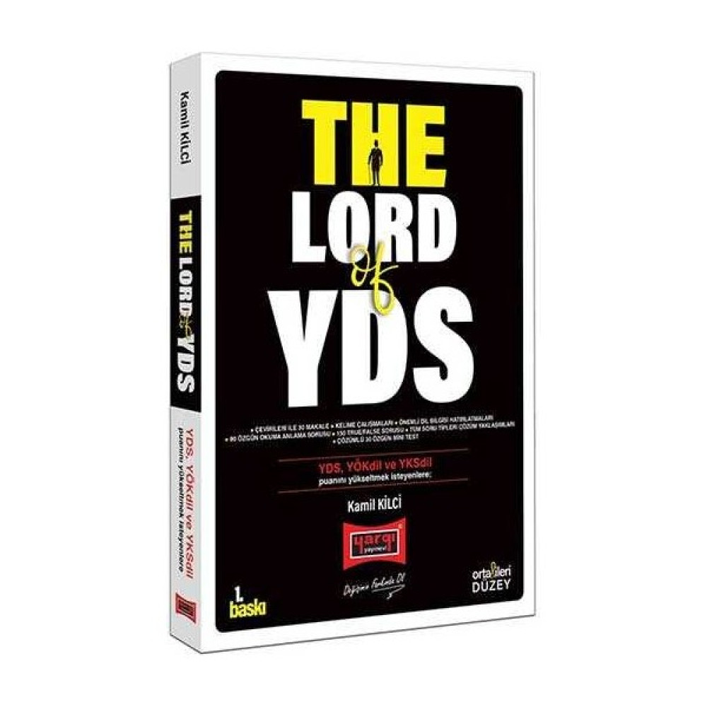 The Lord Of YDS Yargı Yayınları - Kamil Kilci YDS Fiyatı