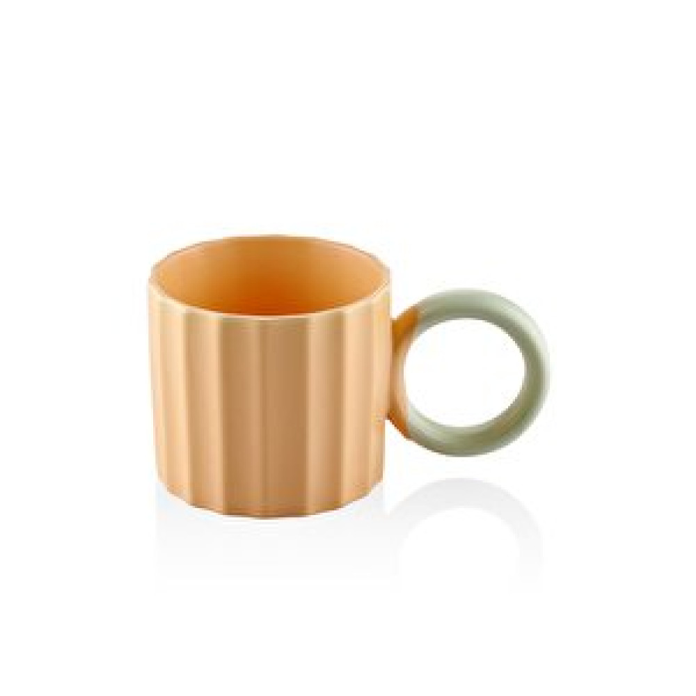 The Mia Runden Porselen Kupa Sarı 250 Ml Fincan / Bardak / Kahve Takımı Fiyatı