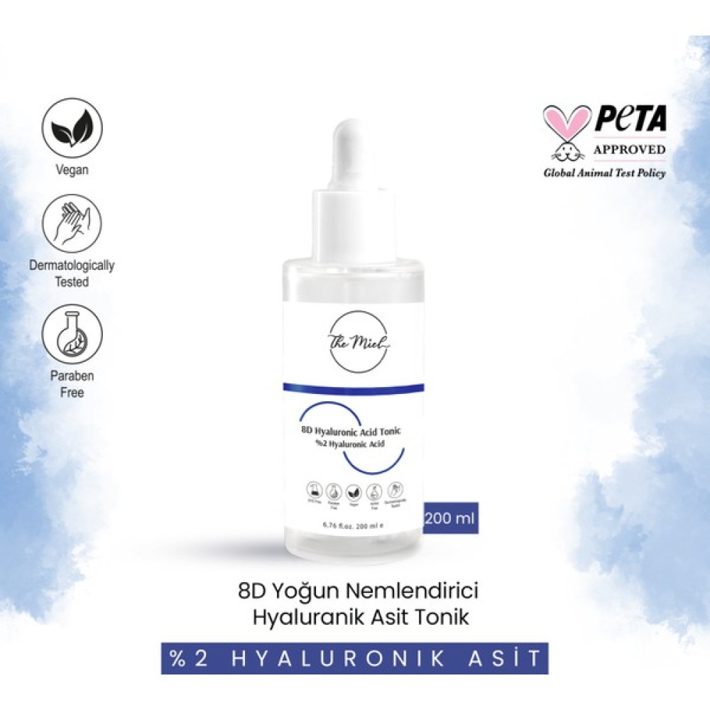The Miel 8d Yoğun Nemlendirici Hyaluronik Asit Tonik ( %2 Hyaluronik Asit ) Oto Boyaları Fiyatı