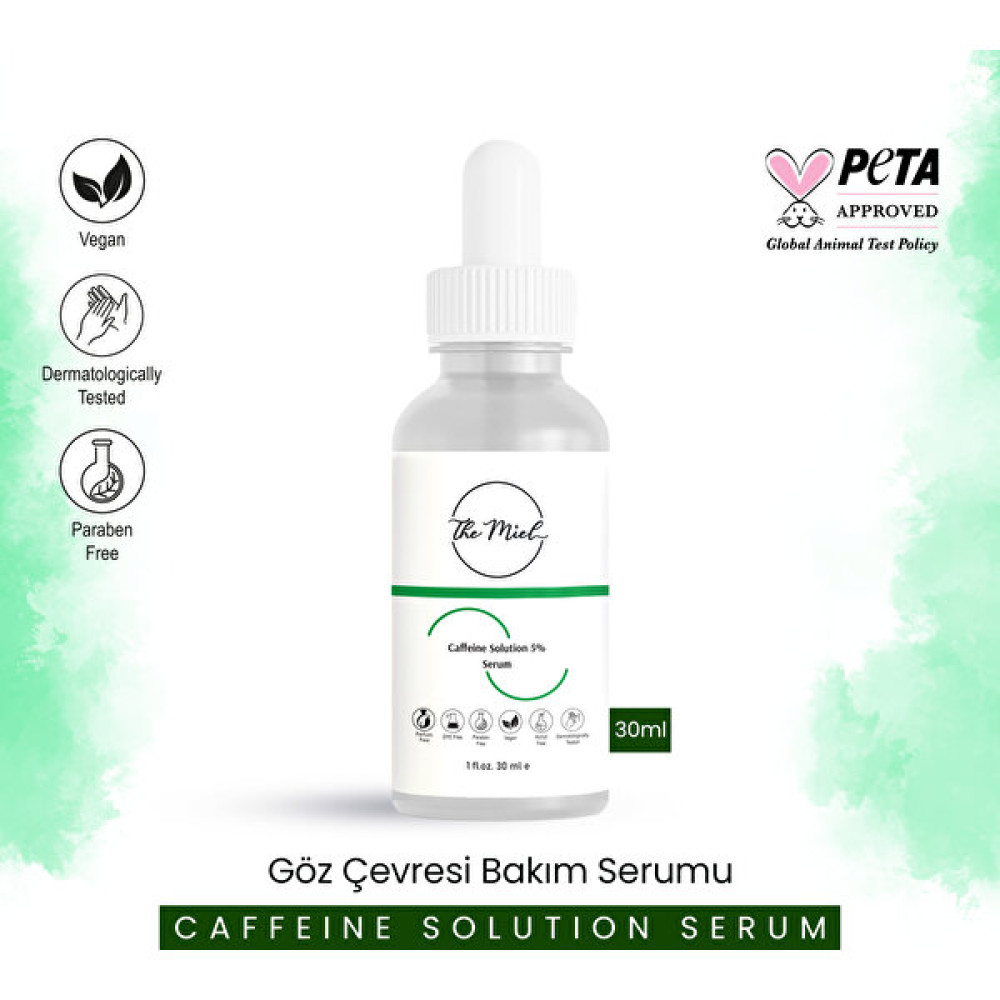 The Miel Göz Altı Morlukları ve Şişkinlikler İçin Caffeine Solution 5% Göz Kremi Fiyatı