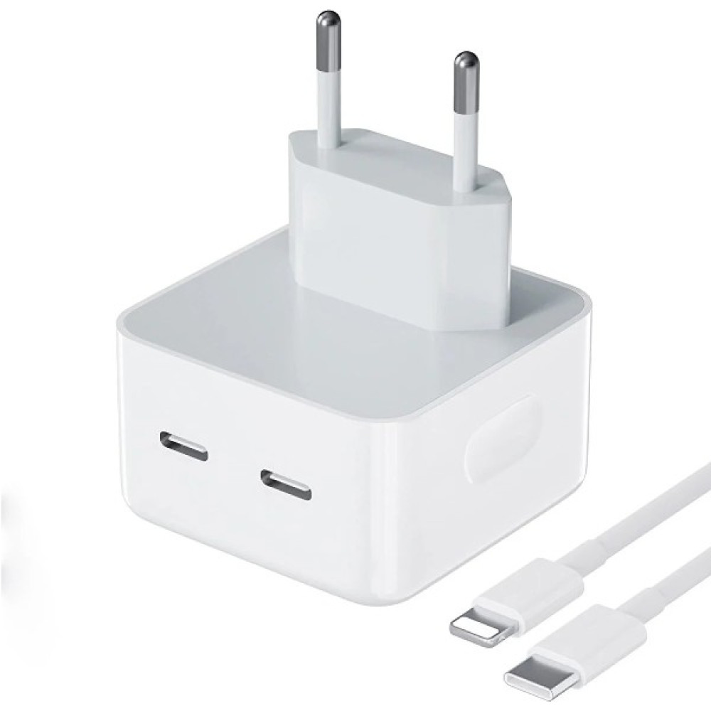 The Mobile Yeni Nesil Iphone Şarj Aleti ve Kablo 35W Çift Usb-C Hızlı Şarj Cihazı Cep Telefonu Şarj Cihazı Fiyatı