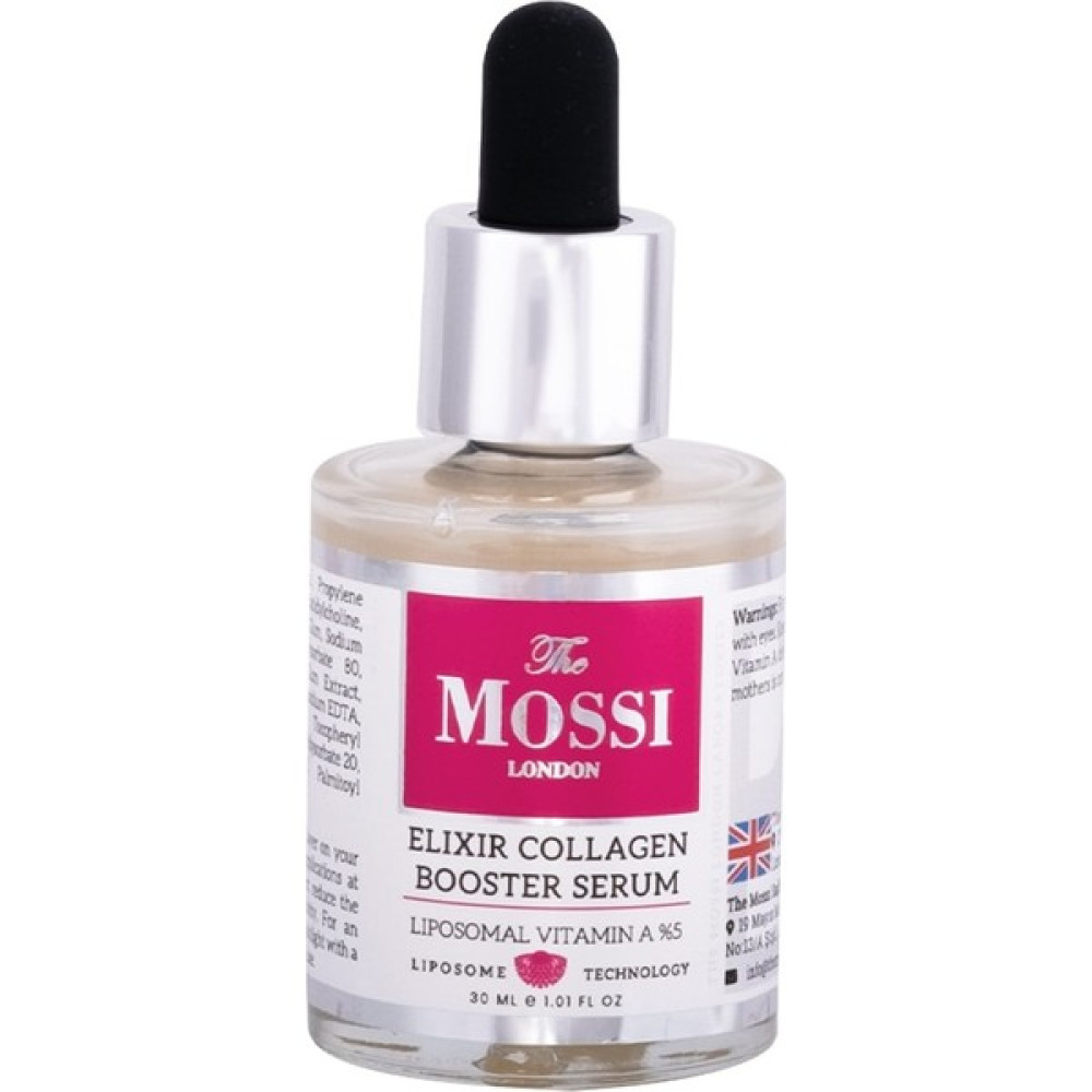 The Mossi London Elixir Collagen Booster Serum Liposomal Vitamin A %5 30 ml Anti-Aging / Yaşlanma Karşıtı Fiyatı