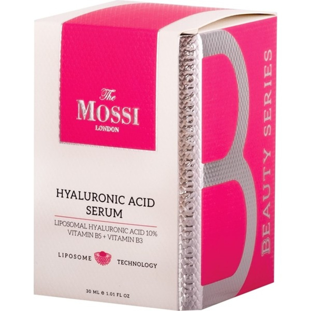 The Mossi London Hyaluronic Acid Serum Liposomal Hyaluronic Acid 10% + Vitamin B5 + Vitamin B3 30 ml Anti-Aging / Yaşlanma Karşıtı Fiyatı