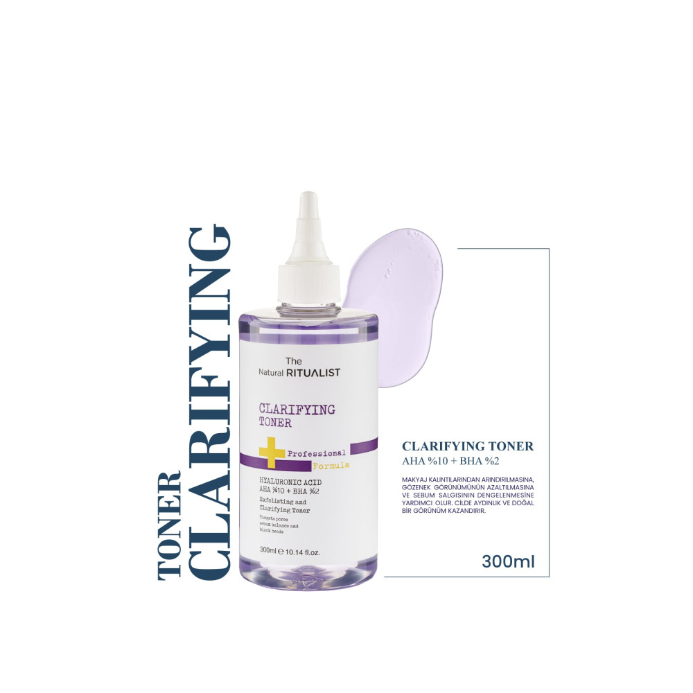 The Natural Ritualist Gözenek Sıkılaştırıcı Ve Arındırıcı Tonik 300 Ml Glycolic Asit Ve Hyalunoric Asit (aha %10 + Bha %2) Cilt ve Yüz Bakımı Fiyatı