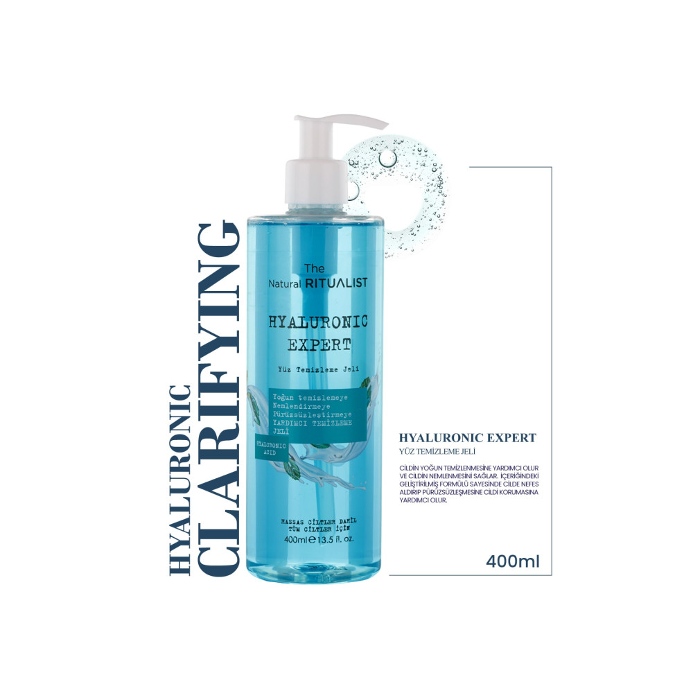 The Natural Ritualist Hyaluronic Kusursuz Temizleme Jeli 400 Ml Cilt Temizleme ve Peeling Fiyatı