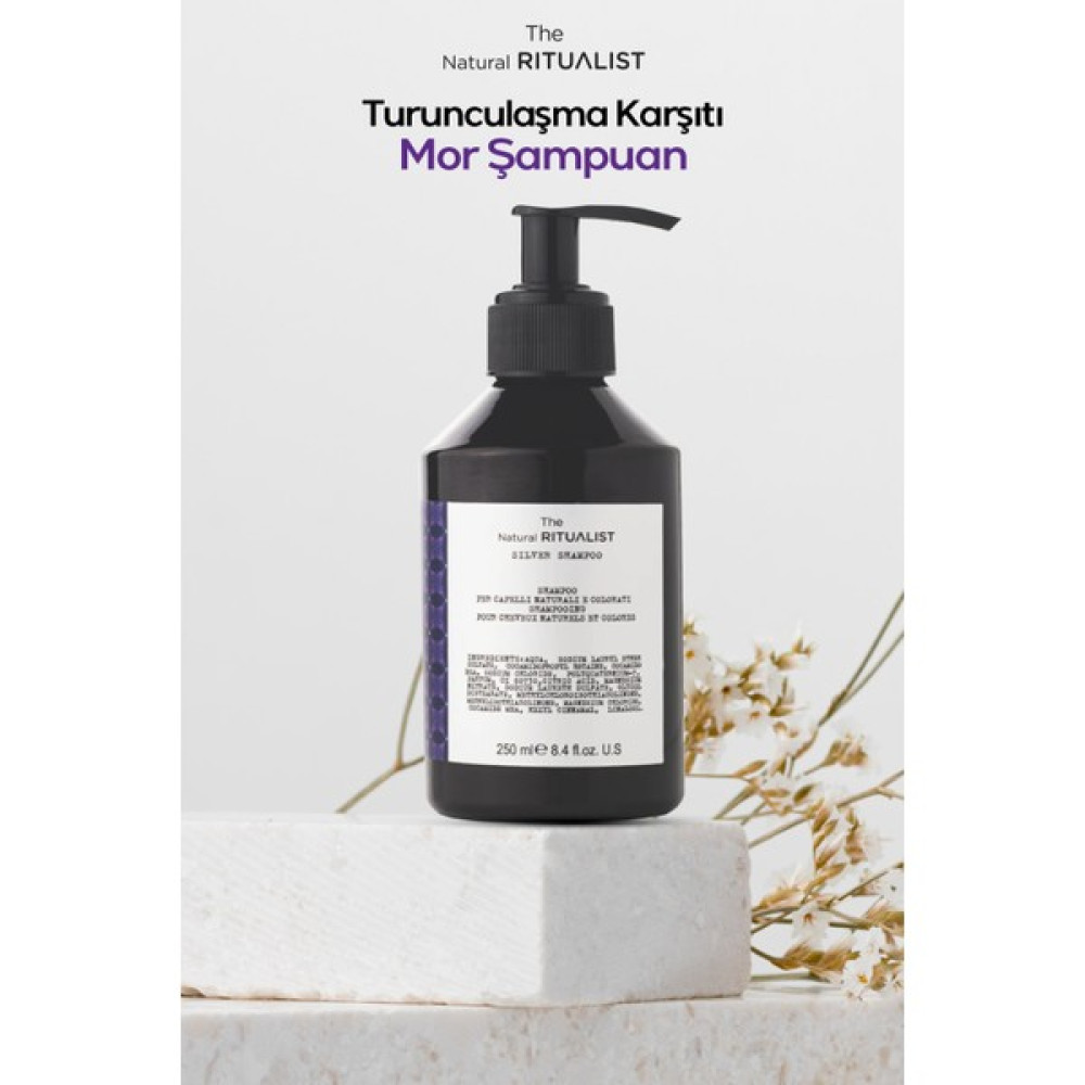 The Natural Ritualist Turunculaşma Karşıtı Sarı Saçlar Için Mor Şampuan 250 ml Şampuan ve Saç Kremi Fiyatı