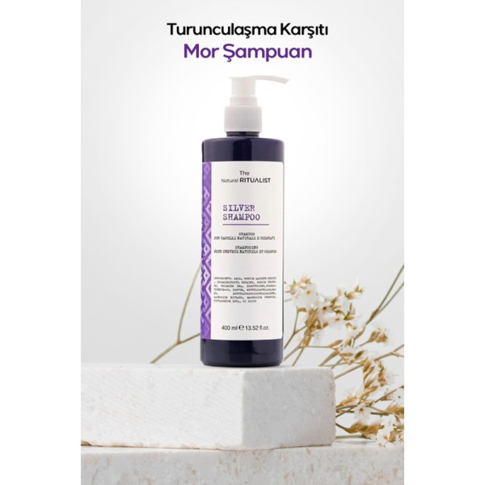 The Natural Ritualist Turunculaşma Karşıtı Silver Mor Şampuan 400 Ml Şampuan ve Saç Kremi Fiyatı