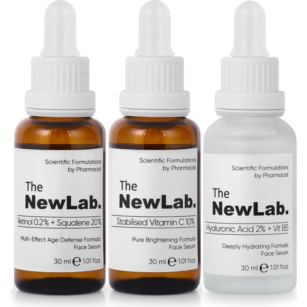 The NewLab. Aydınlatıcı ve Canlandırıcı Serum Seti Anti-Aging / Yaşlanma Karşıtı Fiyatı