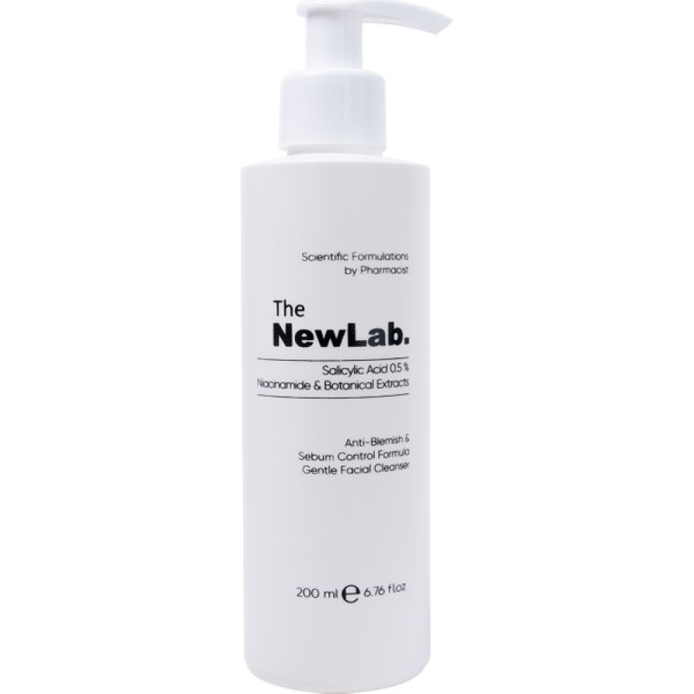 The NewLab. Yağlı Ve Akneye Eğilimli Ciltler Için Temizleme Jeli 200 ml (%0.5 SALİCYLİC ACİD, NİACİNAMİDE) Cilt Temizleme ve Peeling Fiyatı