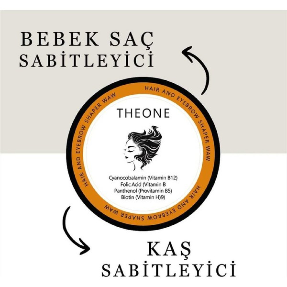 The One Bebek Saçı ve Kaş Sabitleyici Wax 50 ml Saç Şekillendirici Krem Fiyatı