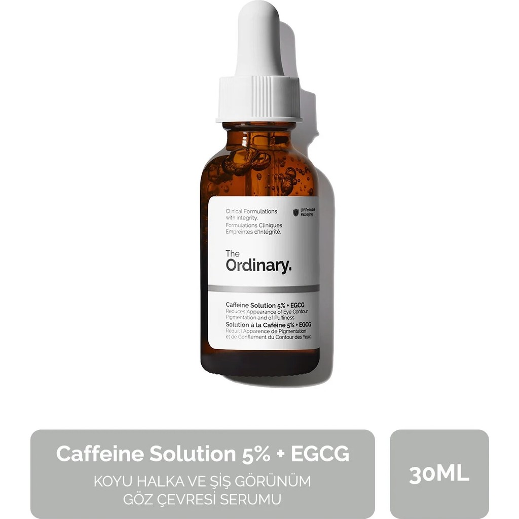 The Ordinary Caffeine Solution 5% + EGCG - Koyu Halka ve Şiş Görünüm Göz Çevresi Serumu Diğer Fiyatı