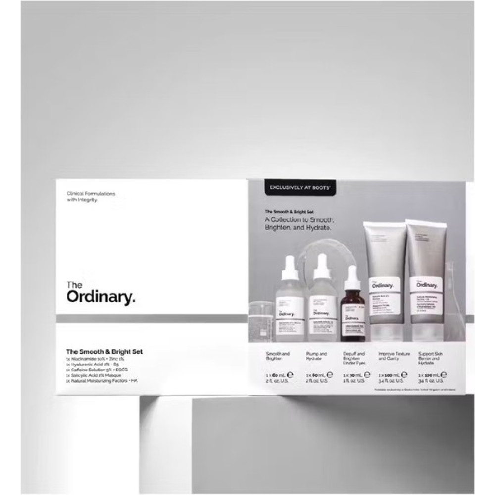 The Ordinary The Smooth & Bright Set - Limited Edition - The Ordinary Cilt Bakım Setleri Cilt ve Yüz Bakımı Fiyatı