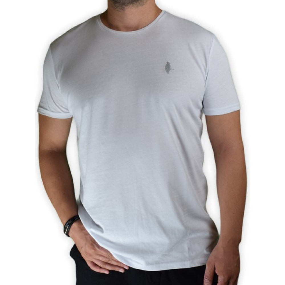 The Origin Erkek Basic Beyaz T-Shirt Erkek T-shirt Fiyatı
