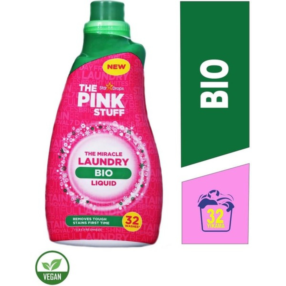 The Pink Stuff Mucizevi Bio Sıvı Çamaşır Yıkama Deterjanı 960 ml Çamaşır Deterjanı Fiyatı