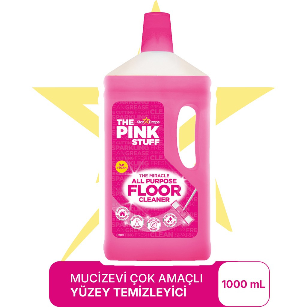 The Pink Stuff Mucizevi Çok Amaçlı Yüzey Temizleyici 1l - Pembe Deterjan ve Temizlik Ürünleri Fiyatı