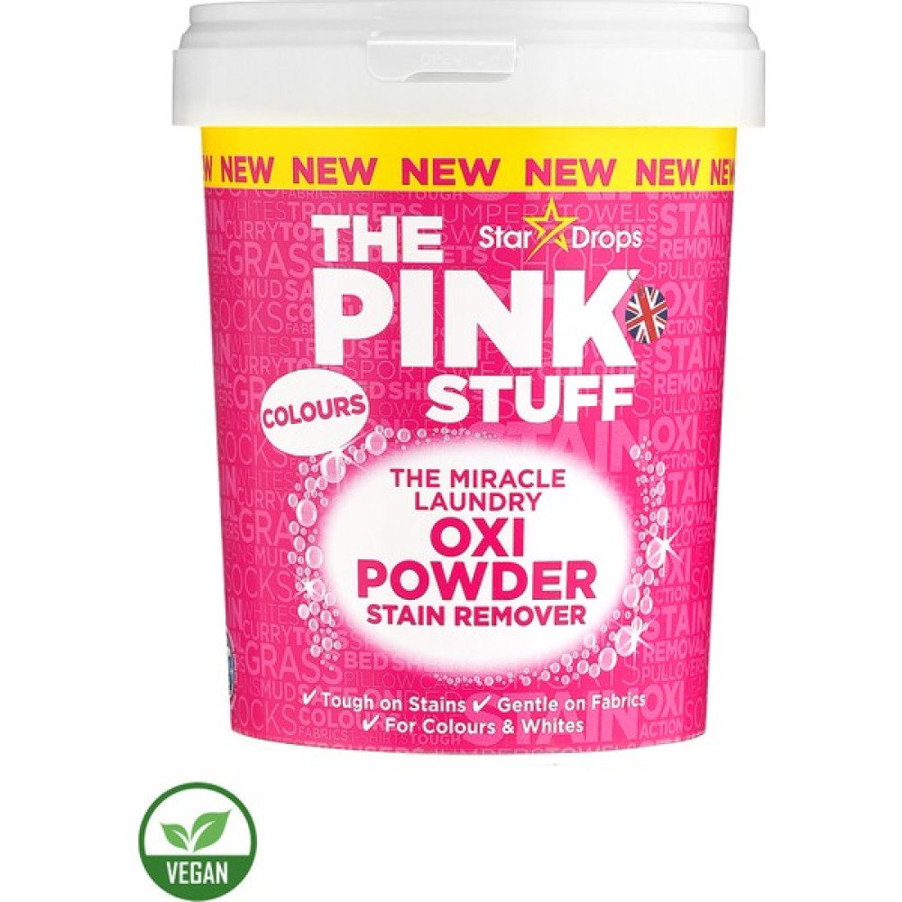 The Pink Stuff Mucizevi Oxi Toz Leke Çıkarıcı Renkliler 1 kg Çamaşır Deterjanı Fiyatı