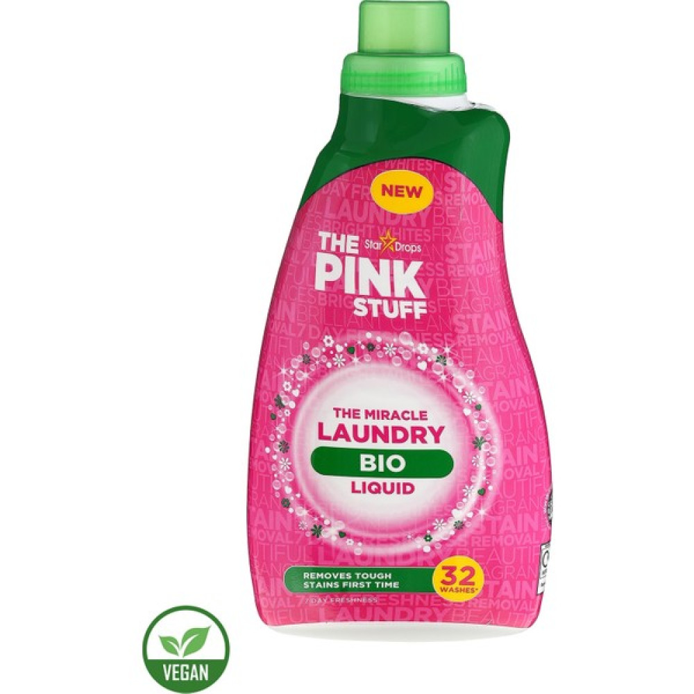 The Pink Stuff Thepinkstuff Mucizevi Bio Sıvı Çamaşır Yıkama Deterjanı 960 ml Çamaşır Deterjanı Fiyatı