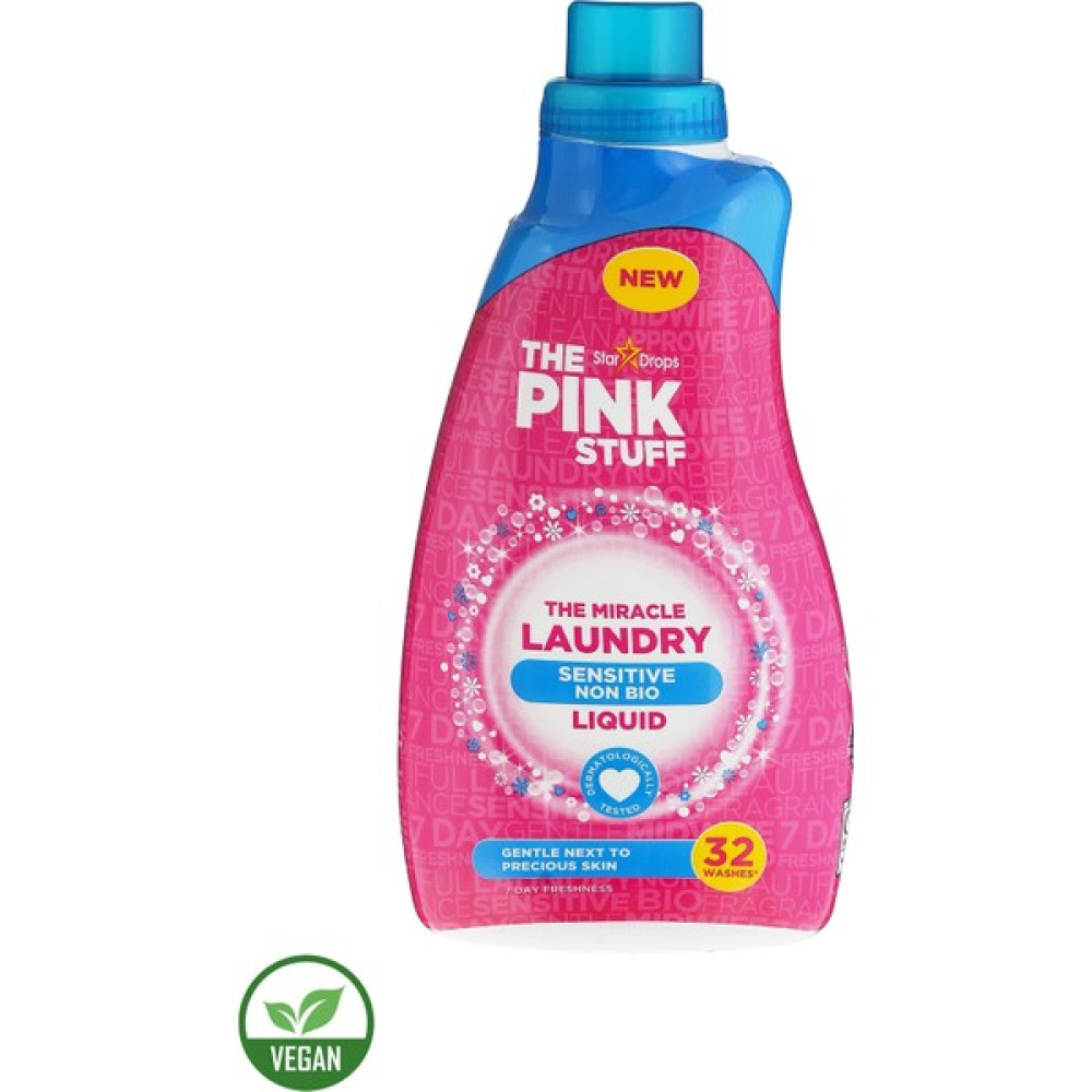 The Pink Stuff Thepinkstuff Mucizevi Non Bio Sıvı Çamaşır Yıkama Deterjanı 960 ml Çamaşır Deterjanı Fiyatı