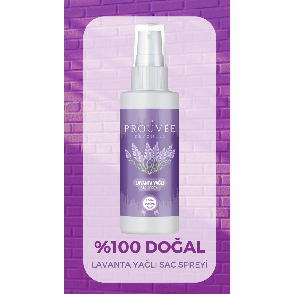 The Prouvee Reponses %100 Doğal Lavanta Yağlı Saç Spreyi 50ml Saç Bakım Maskeleri & Serumlar & Spreyler Fiyatı