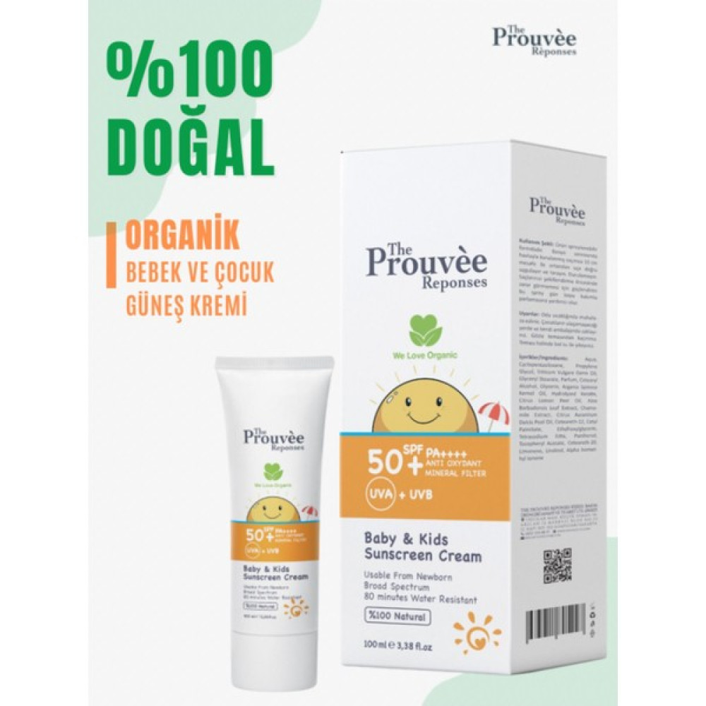 The Prouvee Reponses 50 Spf Bebek Çocuk Güneş Kremi 100 ml Açık Hava, Deniz ve Spor Oyuncakları Fiyatı