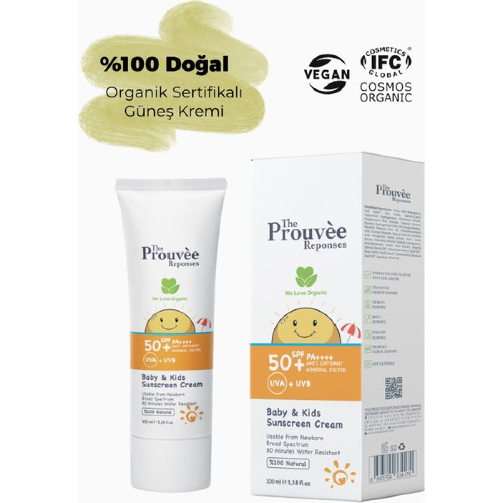 The Prouvee Reponses 50 Spf Güneş Koruyucu Krem 100 ml Açık Hava, Deniz ve Spor Oyuncakları Fiyatı