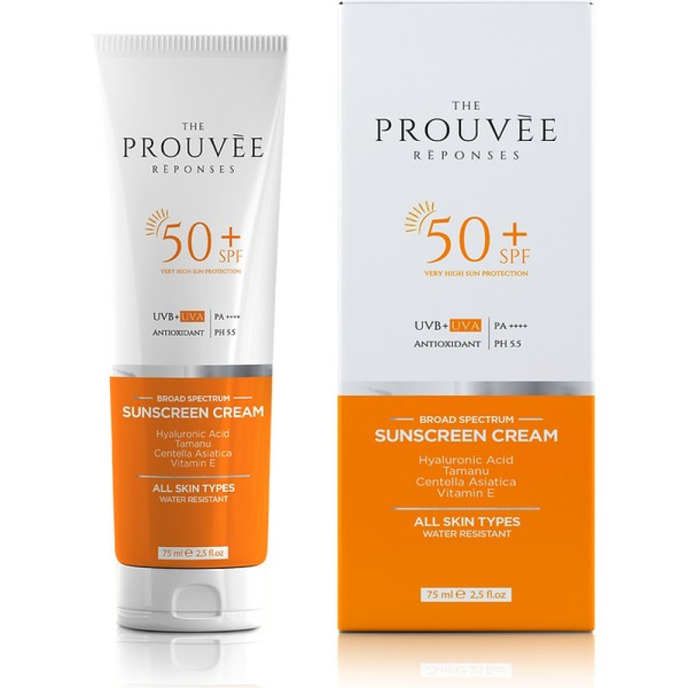 The Prouvee Reponses Çok Yüksek Korumalı Tüm Ciltler Güneş Kremi SPF 50+ (75 ml) Güneş Kremleri ve Losyonları Fiyatı