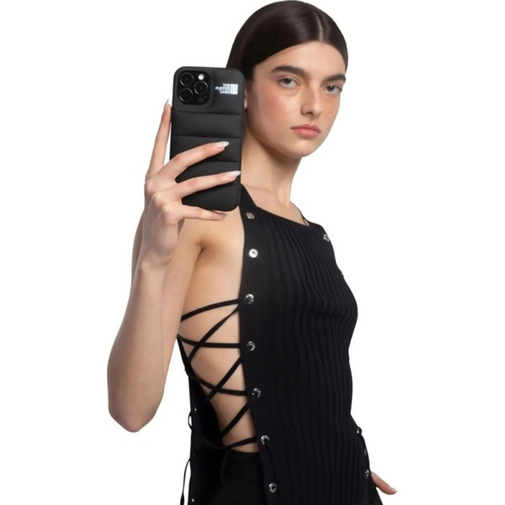The Puffer Case Iphone 14 Şişme Kılıf Tam Koruma - Siyah Cep Telefonu Kılıfı Fiyatı