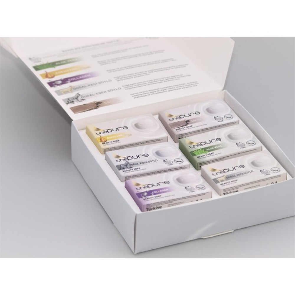 The Pure Saf Kil, Siyah Nokta ve Sivilce Sabun 100 gr x 6 Adet Sabunlar Fiyatı