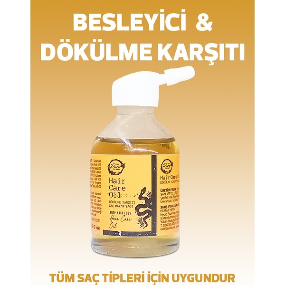 The Pure Therapy Yılan Yağı Saç Bakım Yağı ( Hair Care Oil ) - 1 Saç Bakım Maskeleri & Serumlar & Spreyler Fiyatı
