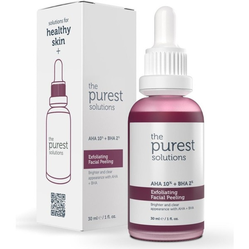 The Purest Solutions Canlandırıcı Cilt Tonu Eşitleyici Yüz Peeling Serum 30 ml Aha 10% + Bha 2% TPS101 KEY20 Anti-Aging / Yaşlanma Karşıtı Fiyatı