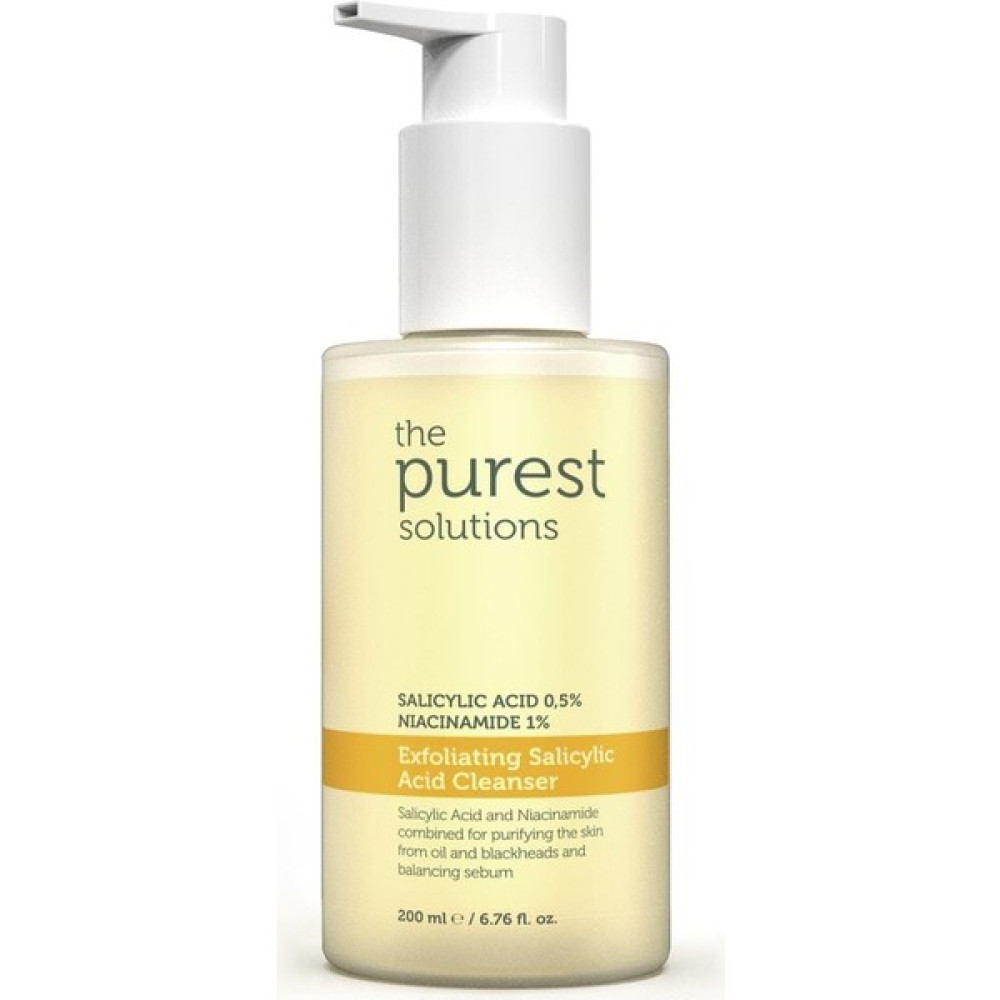 The Purest Solutions Exfoliating Salicylic Acid Cleanser 0,5 % Salicylic Acid, 1% Niacinamide Makyaj Temizleyicileri Fiyatı