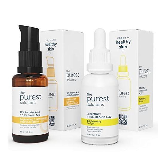 The Purest Solutions Leke Karşıtı Cilt Aydınlatmaya Yardımcı Bakım Seti