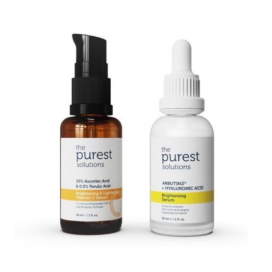 The Purest Solutions Leke Karşıtı Cilt Aydınlatmaya Yardımcı Bakım Seti