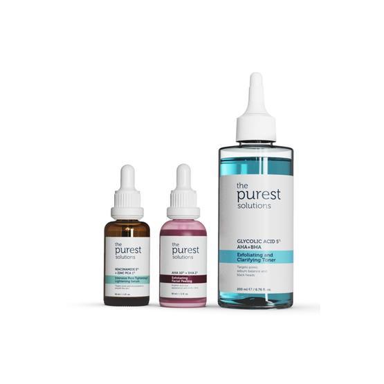 The Purest Solutions Leke Karşıtı Cilt Aydınlatmaya Yardımcı Bakım Seti
