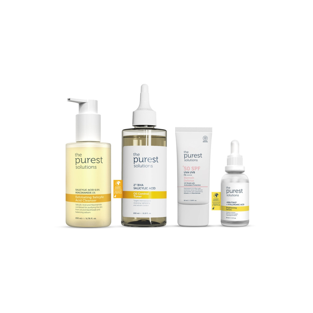 The Purest Solutions Leke karşıtı ve ton eşitleyen temizleyici seti Cilt Temizleme ve Peeling Fiyatı