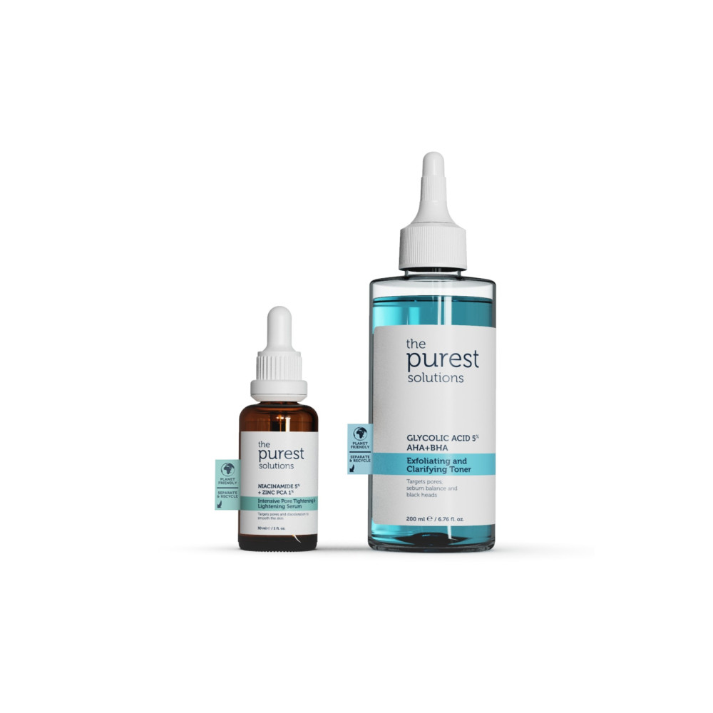 The Purest Solutions Sivilce Akne Karşıtı Sebum Dengeleme ve Gözenek Sıkılaştırmaya Yardımcı Bakım Seti 30 ml + 200 ml Cilt Temizleme ve Peeling Fiyatı