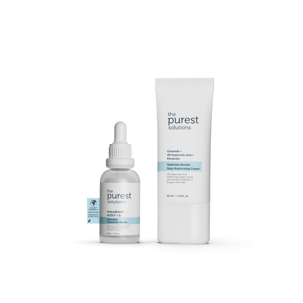 The Purest Solutions Tüm Ciltlerin Kullanımına Uygun Günlük Yoğun Nemlendirme Seti Cilt Temizleme ve Peeling Fiyatı