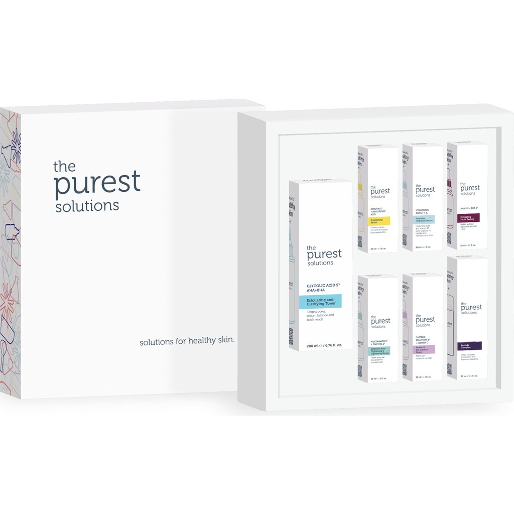 The Purest Solutions Tüm Ürünler (7li Set) - Efsane Günlere Özel Cilt Temizleme ve Peeling Fiyatı