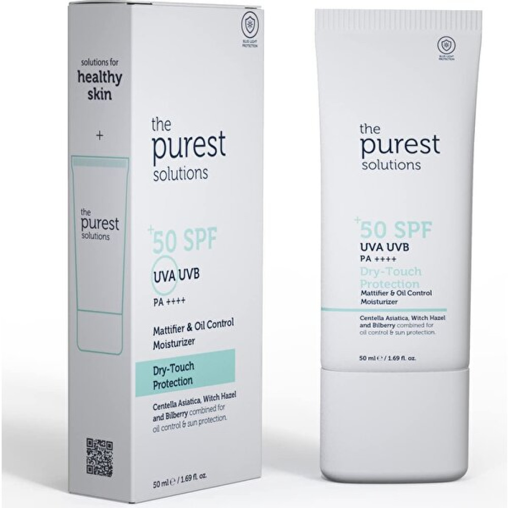 The Purest Solutions Yağlı Ciltler Için Mat Bitişli Güneş Kremi 50+ Spf Dry-Touch Protection - Mattifier & Oil Control Moisturizer Anti-Aging / Yaşlanma Karşıtı Fiyatı