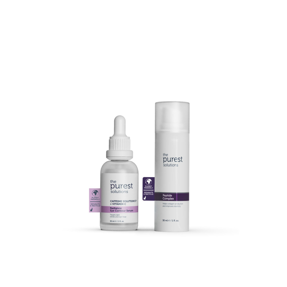 The Purest Solutions Yaşlanma Karşıtı Nemlendirici ve Göz Çevresi Aydınlık Göz Altı Görünümü Destekleyici Yoğun BakımSeti Cilt Temizleme ve Peeling Fiyatı