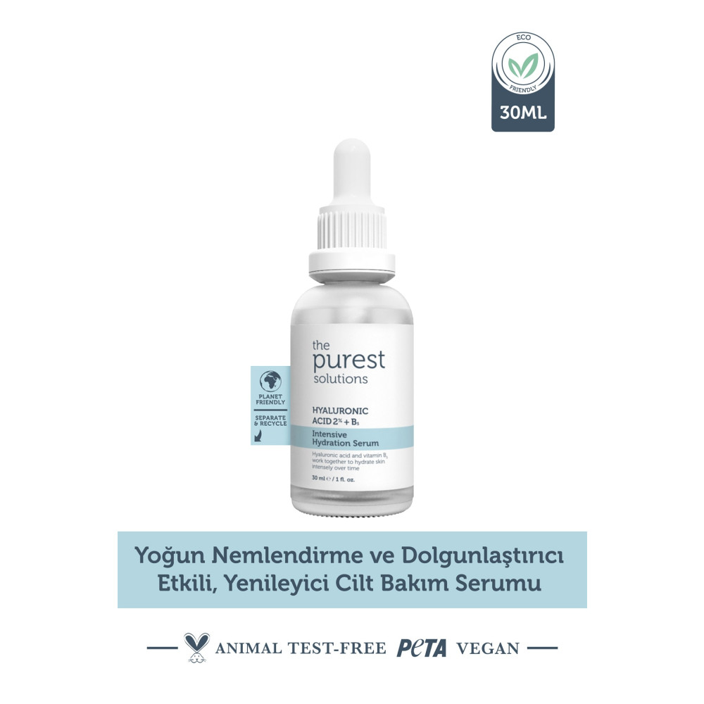 The Purest Solutions Yoğun Nemlendirme ve Dolgunlaştırıcı Etkili Yenileyici Cilt Bakım Serumu (Hyaluronic Acid %2 + B5) Cilt ve Yüz Bakımı Fiyatı