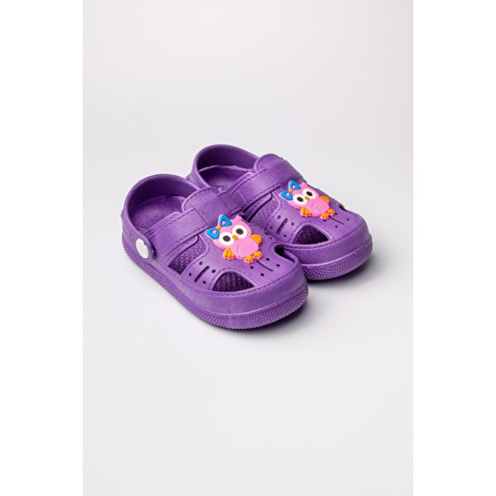 The Red Kids Baykuş Figürlü Kaydırmaz Yumuşak Taban Terlik Mor Kız Çocuk Terlik & Sandaleti Fiyatı